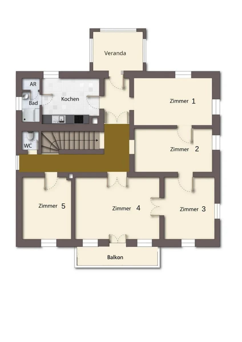 5-Zimmer-Wohnung mieten in Gmunden – 113 m², € 1.140 – Bild 2 von 16