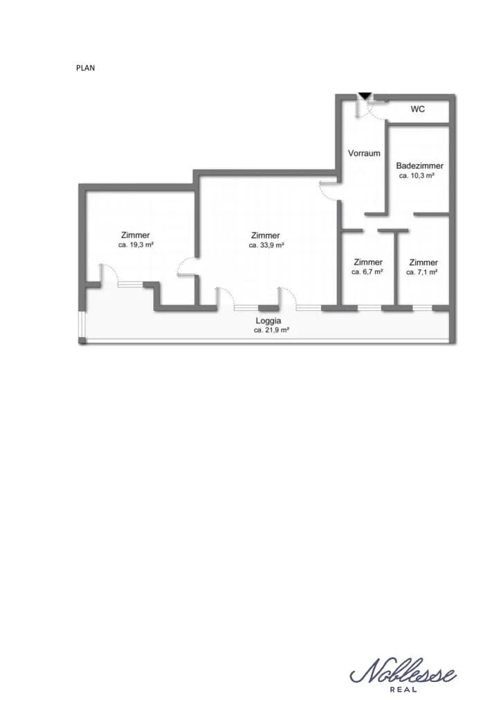 3-Zimmer-Wohnung mieten in Wien – 92,96 m², € 1.956 – Bild 10 von 10