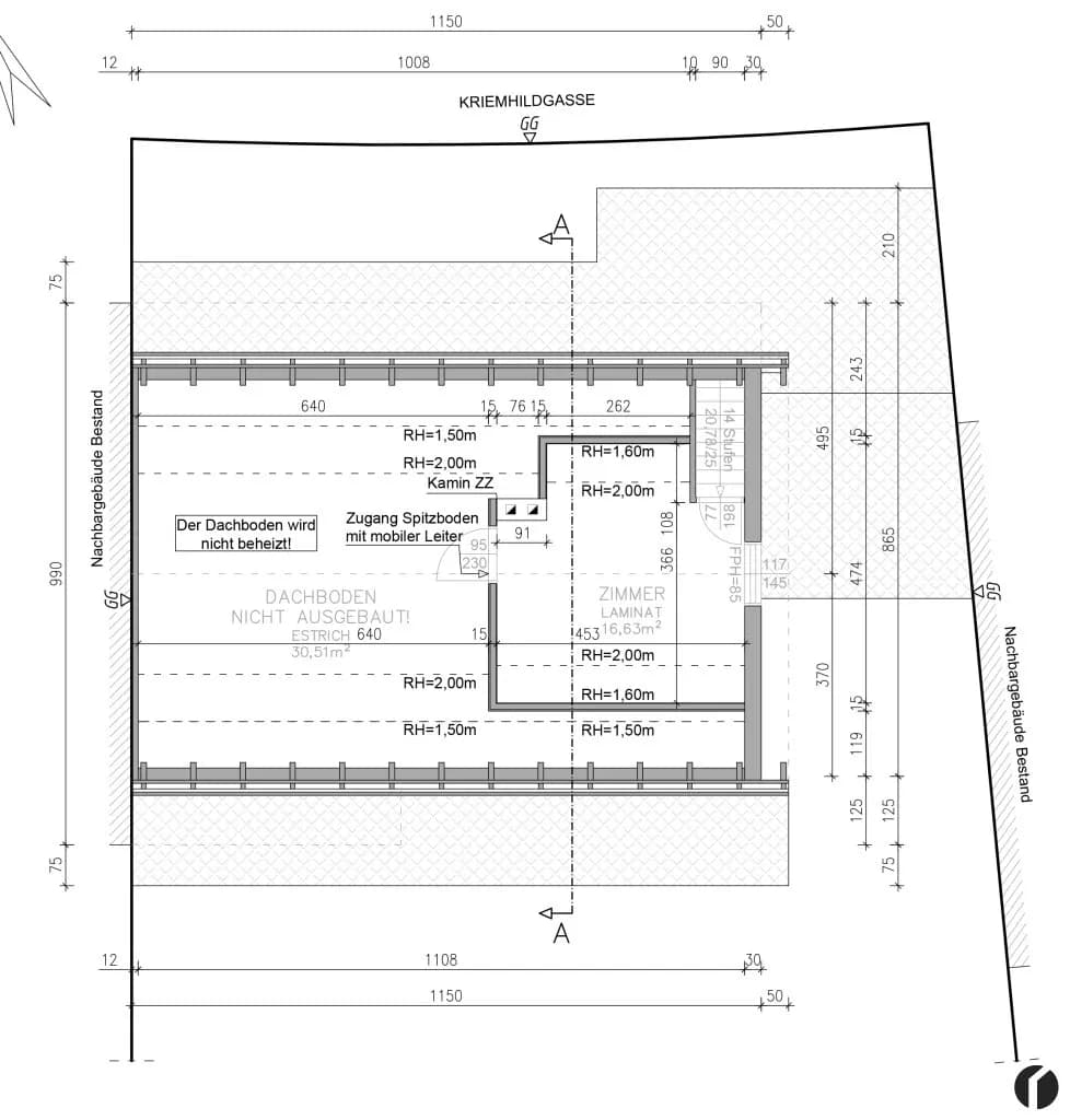 4-Zimmer-Haus mieten in Tulln – 101,18 m², € 1.995 – Bild 14 von 16