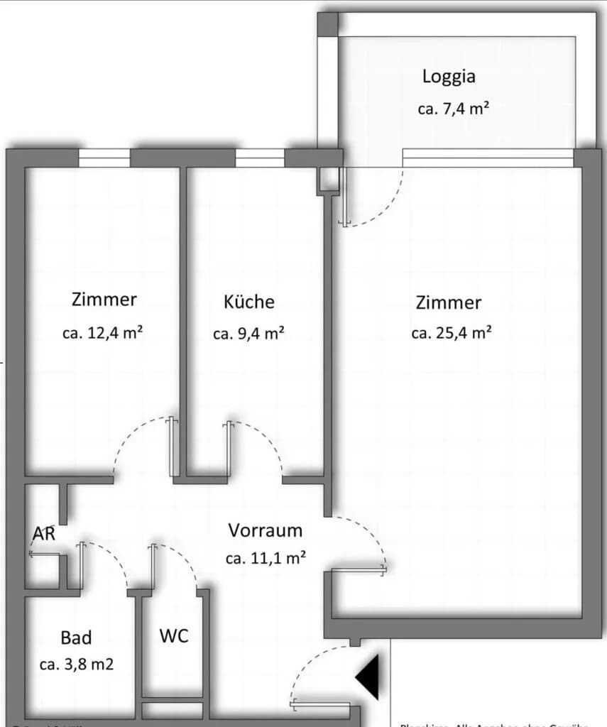 2-Zimmer-Wohnung kaufen in Wien – 68,89 m², € 280.000 – Bild 8 von 8