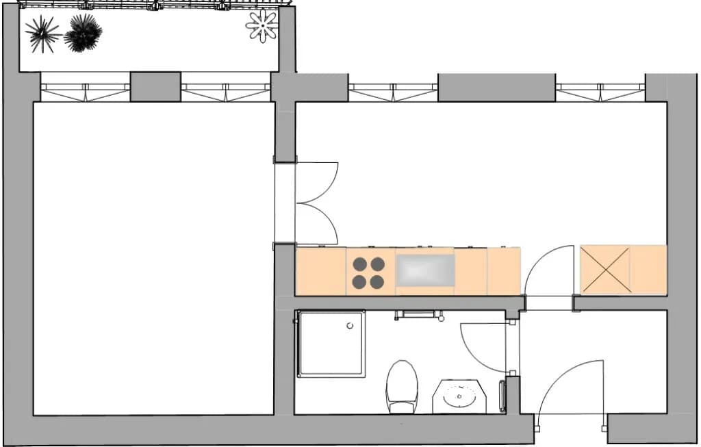 2-Zimmer-Wohnung mieten in Wels – 49,29 m², € 652 – Bild 15 von 15