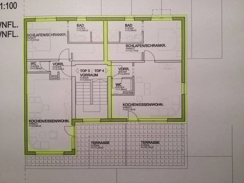 2-Zimmer-Wohnung mieten in Villach – 50 m², € 710 – Bild 5 von 5