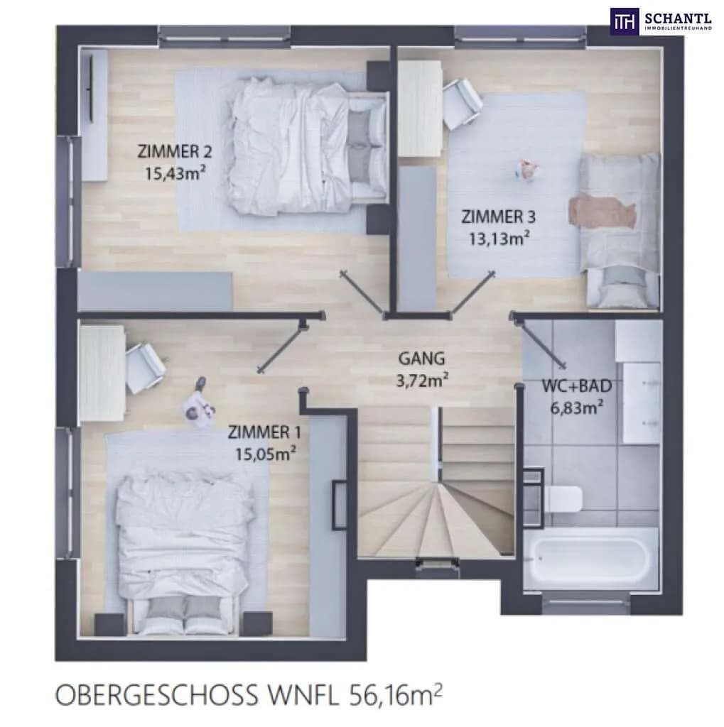 5-Zimmer-Haus kaufen in Wien – 138,1 m², € 739.000 – Bild 9 von 9