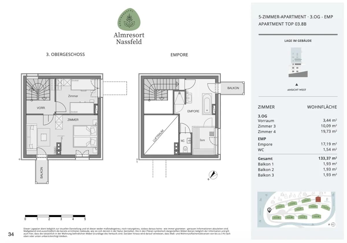 5-Zimmer-Wohnung kaufen in Hermagor – 133,37 m², € 724.192 – Bild 18 von 19