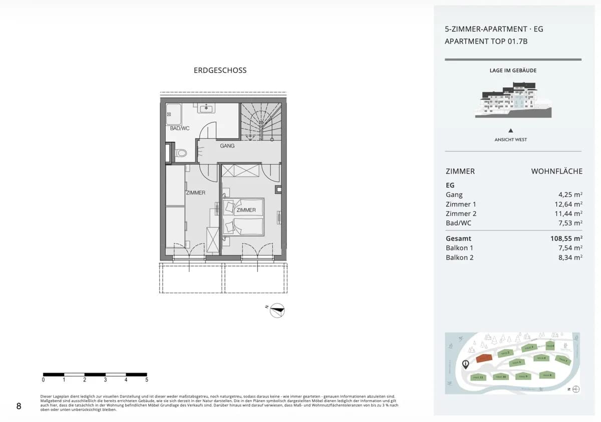 5-Zimmer-Wohnung kaufen in Hermagor – 109,12 m², € 570.801 – Bild 16 von 18