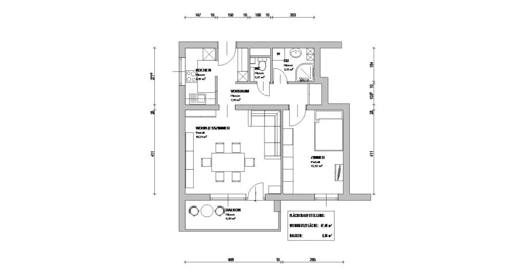 Wohnung kaufen in Feldkirchen – 47,45 m², € 110.000 – Bild 23 von 23