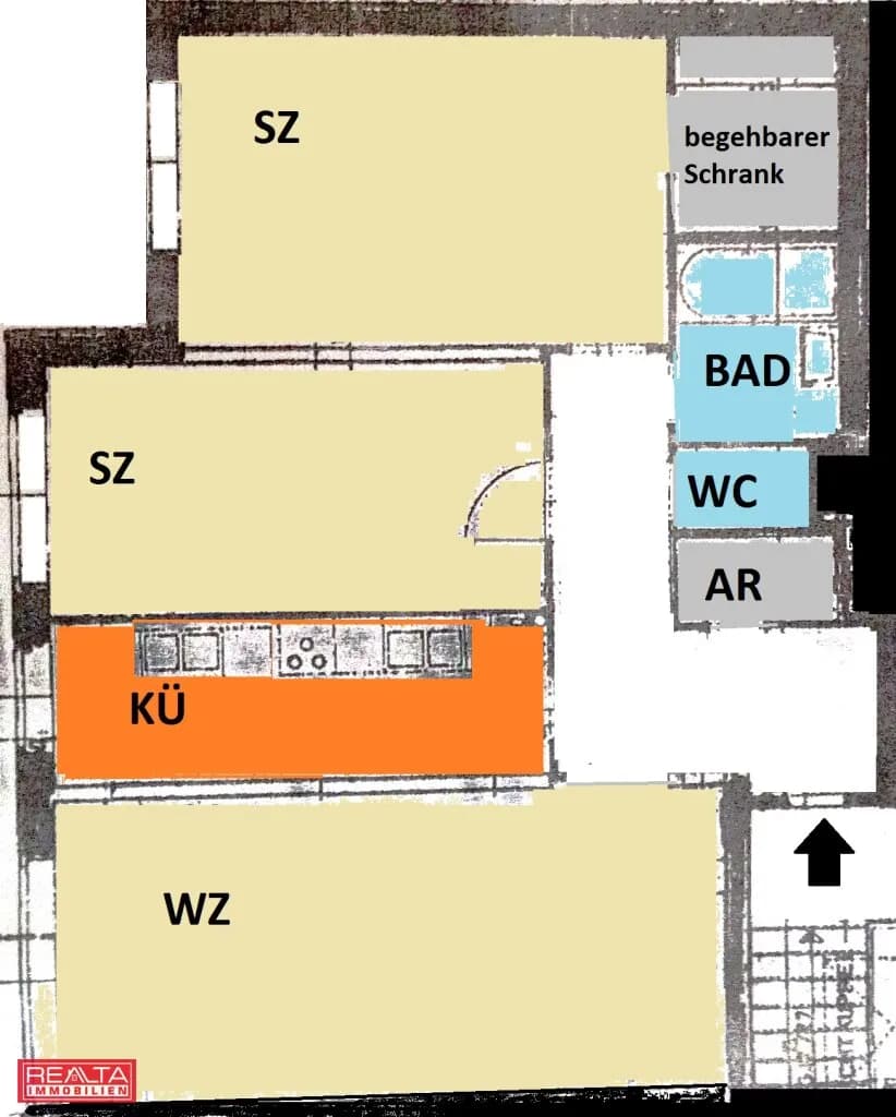 3-Zimmer-Wohnung mieten in Wien – 85 m², € 1.514 – Bild 10 von 10