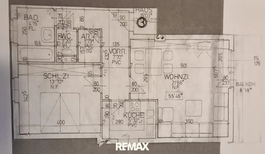 2-Zimmer-Wohnung kaufen in Sankt Pölten Land – 55,81 m², € 118.000 – Bild 11 von 11