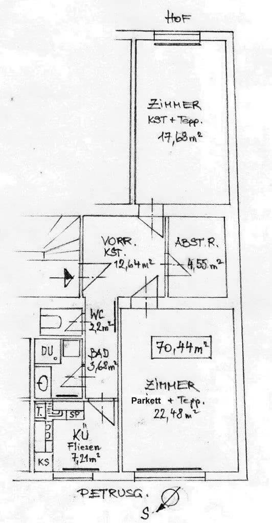 2-Zimmer-Wohnung kaufen in Wien – 70 m², € 399.000 – Bild 8 von 8