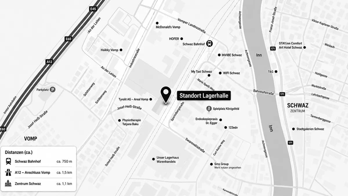 6-Zimmer-Gewerbeimmobilie mieten in Schwaz – 900 m², € 7 – Bild 5 von 5