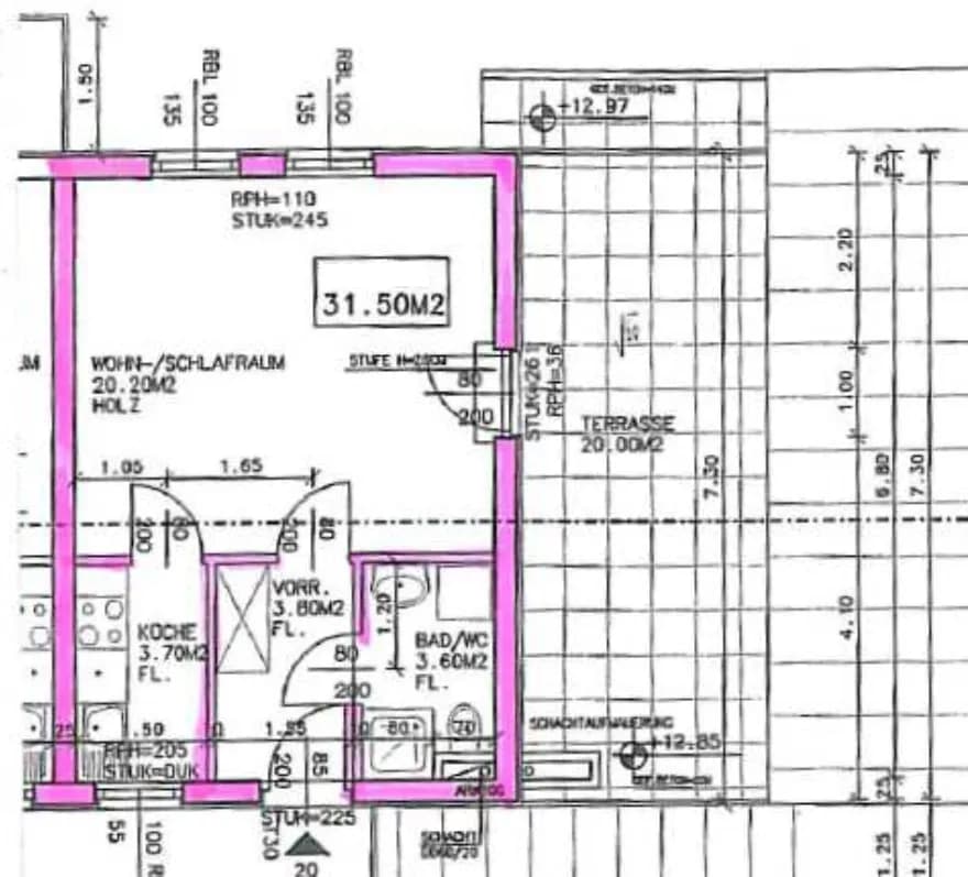Wohnung mieten in Graz – 32 m², € 520 – Bild 11 von 11