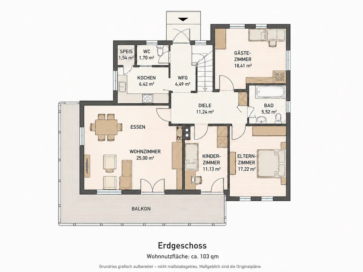 7-Zimmer-Haus kaufen in Feldkirchen – 195 m², € 549.000 – Bild 32 von 35