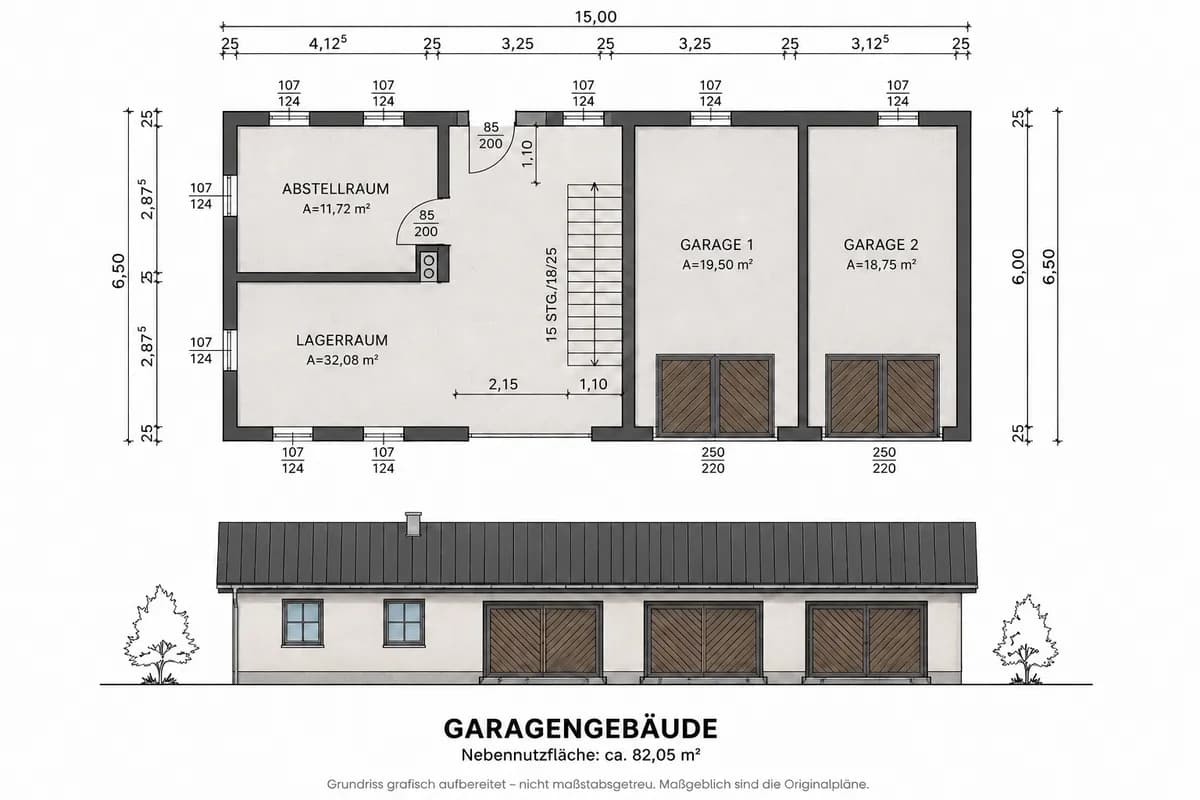 7-Zimmer-Haus kaufen in Feldkirchen – 195 m², € 549.000 – Bild 33 von 35