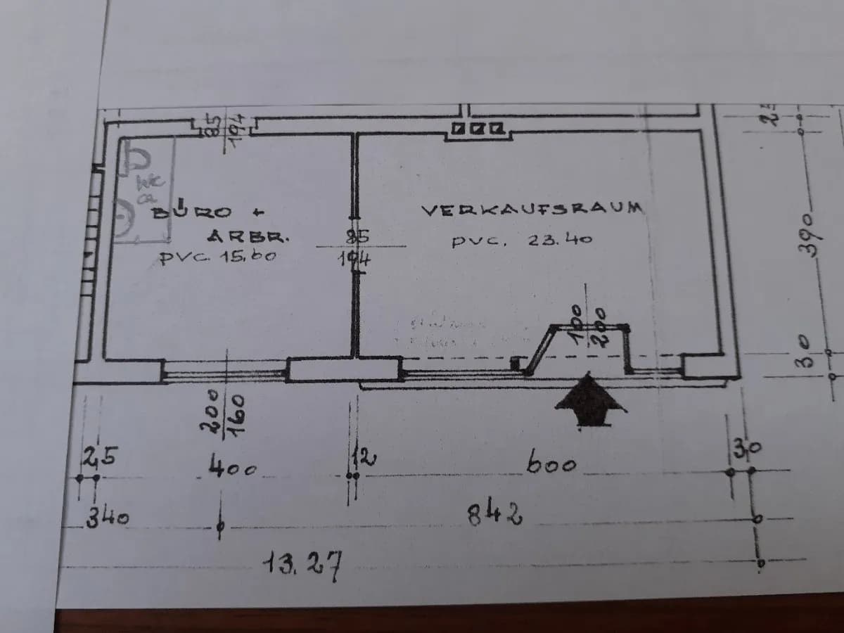 2-Zimmer-Gewerbeimmobilie mieten in Amstetten – 40 m², € 500 – Bild 7 von 7