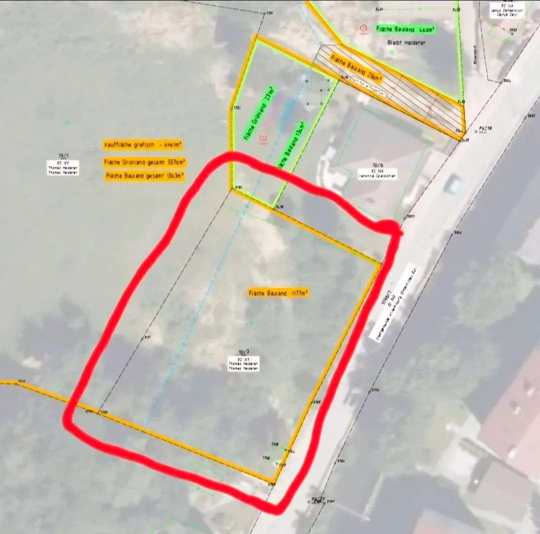 Grundstück kaufen in Sankt Pölten Land – 1 177 m², € 95.000 – Bild 2 von 10