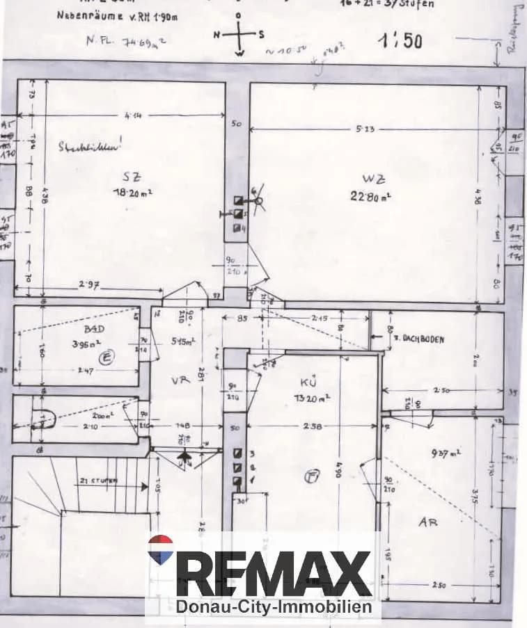 10-Zimmer-Immobilie kaufen in Mödling – 250 m², € 1.299.000 – Bild 34 von 36