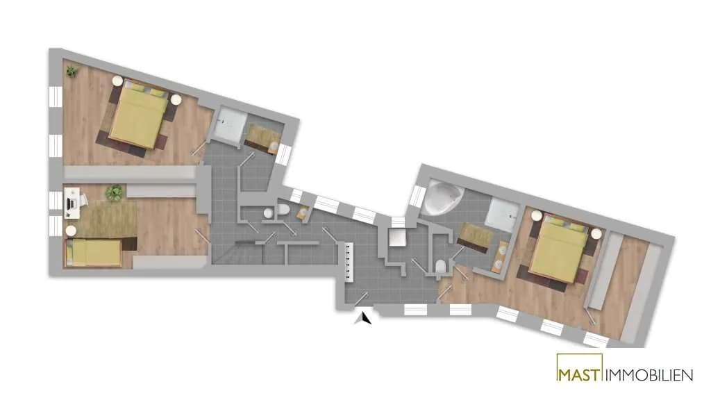 6-Zimmer-Wohnung kaufen in Wien – 268 m², € 1.880.000 – Bild 21 von 22