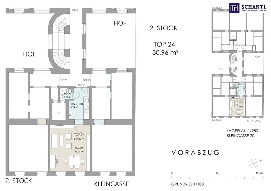 1-Zimmer-Wohnung kaufen in Wien – 30,96 m², € 195.000 – Bild 14 von 14