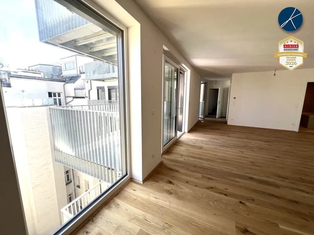4-Zimmer-Wohnung mieten in Wien – 101,48 m², € 2.185