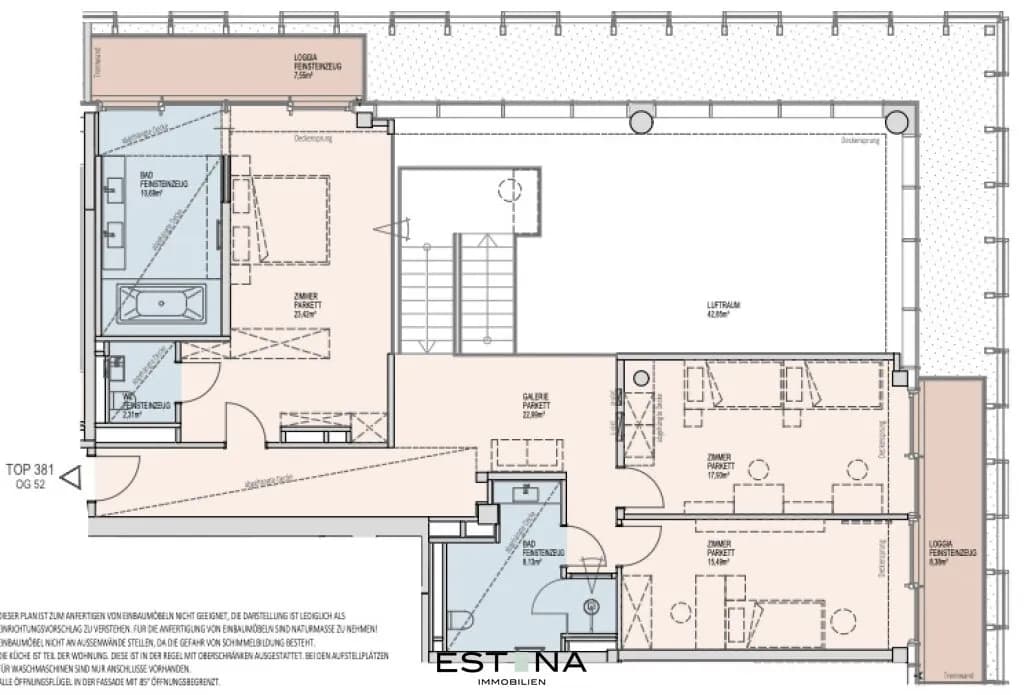 5-Zimmer-Wohnung mieten in Wien – 255,45 m², € 9.900 – Bild 22 von 22