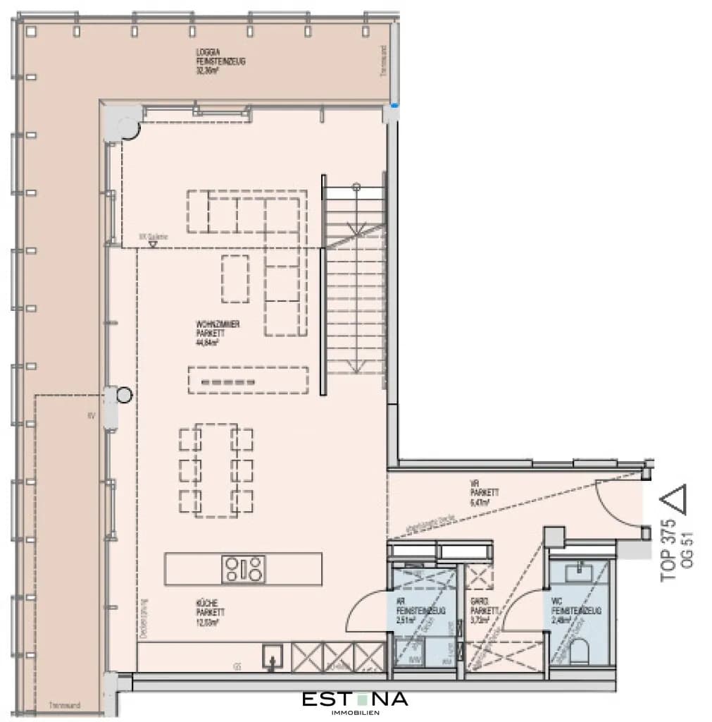 3-Zimmer-Wohnung mieten in Wien – 126,97 m², € 6.500 – Bild 17 von 17