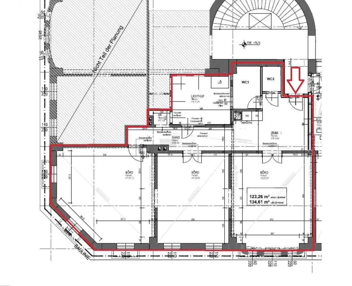 3-Zimmer-Gewerbeimmobilie mieten in Wien – 124 m², € 2.791 – Bild 11 von 11