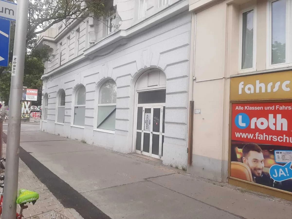 Gewerbeimmobilie mieten in Wien – 153 m², € 1.250