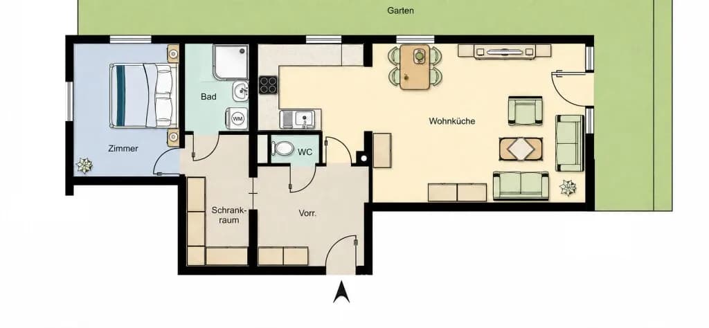 2-Zimmer-Wohnung kaufen in Wien – 76 m², € 499.000 – Bild 11 von 11