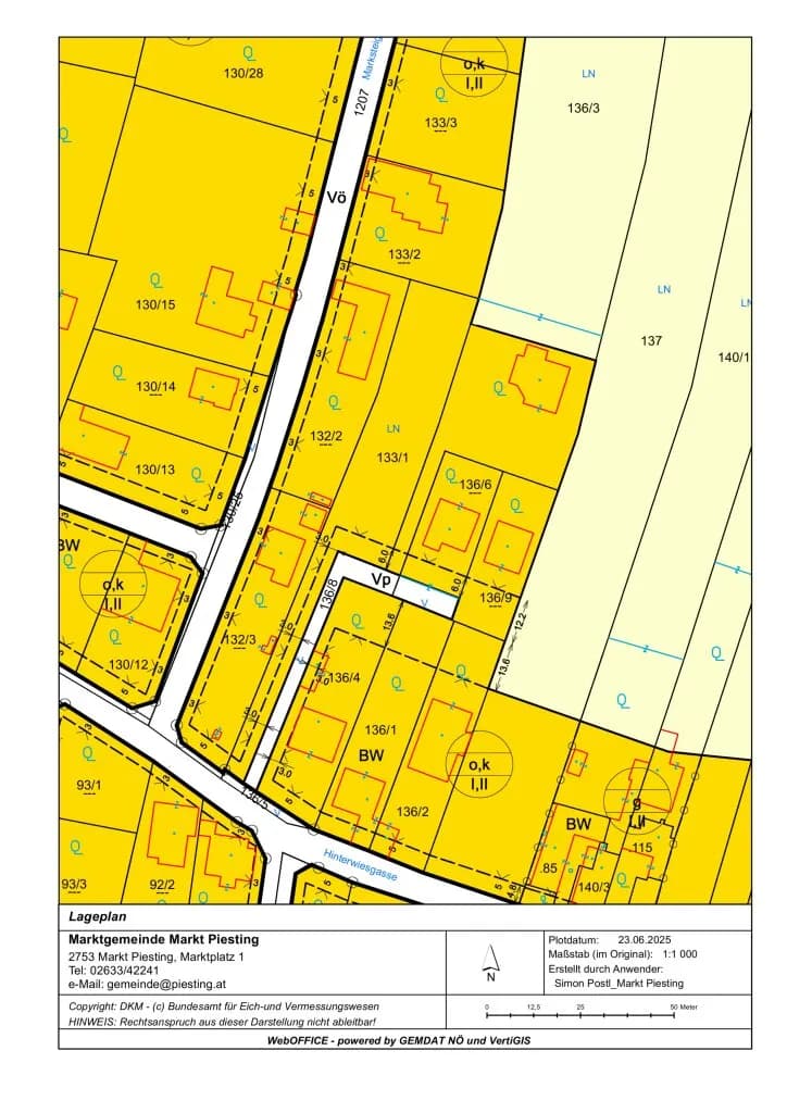 Grundstück kaufen in Wiener Neustadt Land – 842 m², € 160.000 – Bild 4 von 4