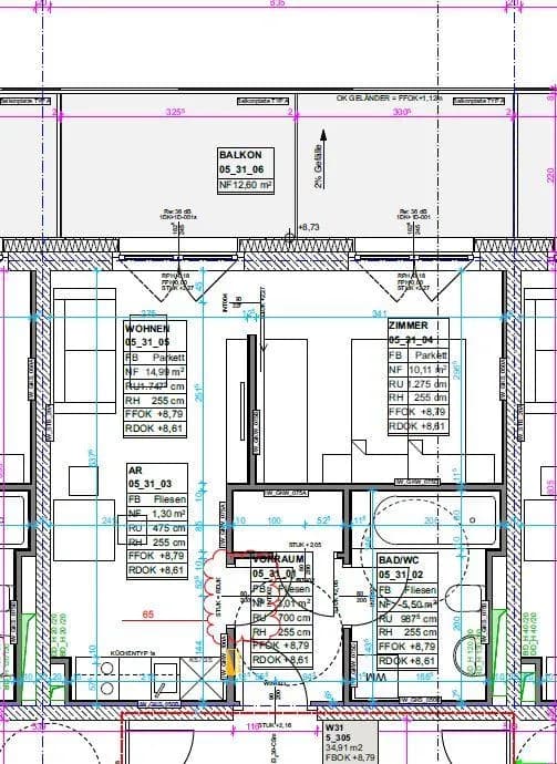 2-Zimmer-Wohnung mieten in Graz – 34,91 m², € 549 – Bild 9 von 9