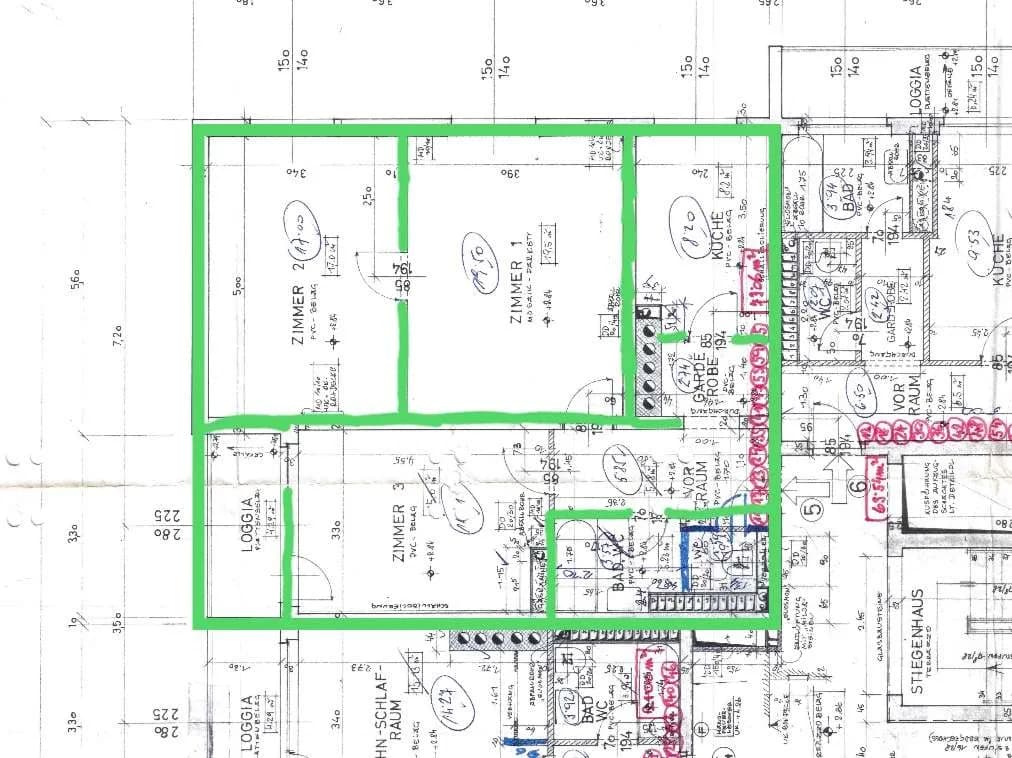 3-Zimmer-Wohnung kaufen in Linz – 74 m², € 298.000 – Bild 2 von 2