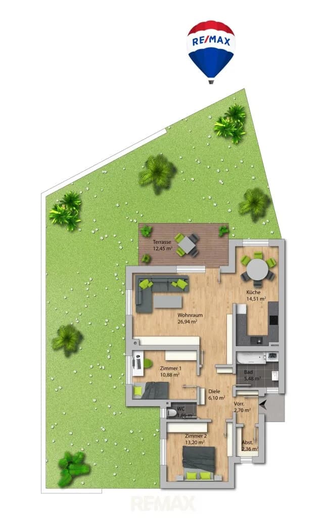 3-Zimmer-Wohnung kaufen in Kufstein – 84 m², € 459.000 – Bild 12 von 12