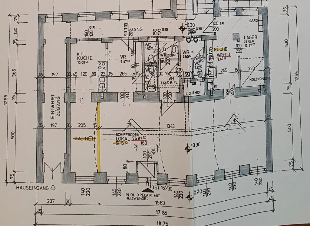 3-Zimmer-Gewerbeimmobilie mieten in Wien – 128 m², € 1.549 – Bild 10 von 10