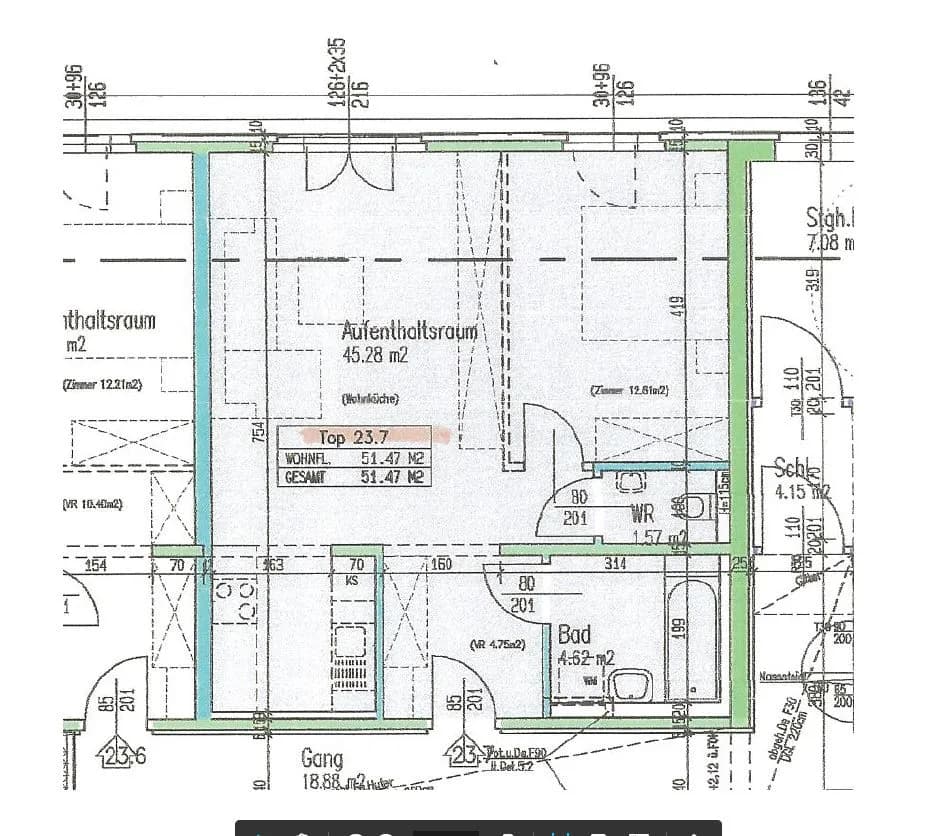 2-Zimmer-Wohnung mieten in Wien – 51 m², € 999 – Bild 9 von 11