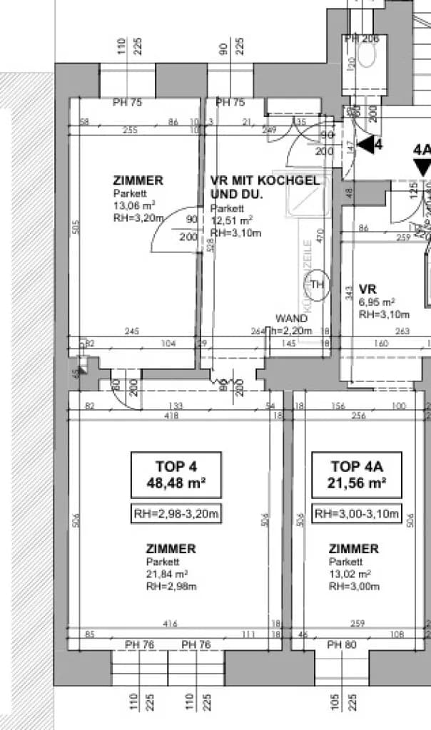 2-Zimmer-Wohnung mieten in Wien – 51 m², € 1.050 – Bild 10 von 10