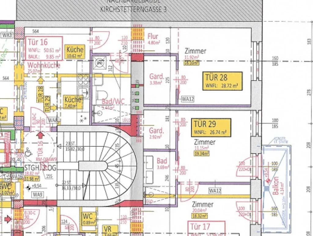 2-Zimmer-Wohnung kaufen in Wien – 55,4 m², € 207.000 – Bild 8 von 8