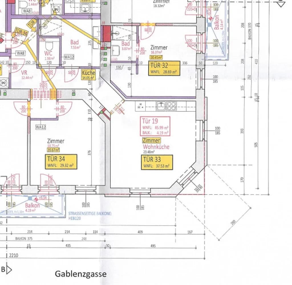 4-Zimmer-Wohnung kaufen in Wien – 96,7 m², € 372.000 – Bild 9 von 9
