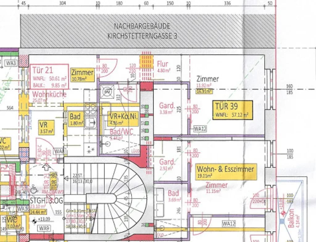 2-Zimmer-Wohnung kaufen in Wien – 57,12 m², € 198.000 – Bild 8 von 8