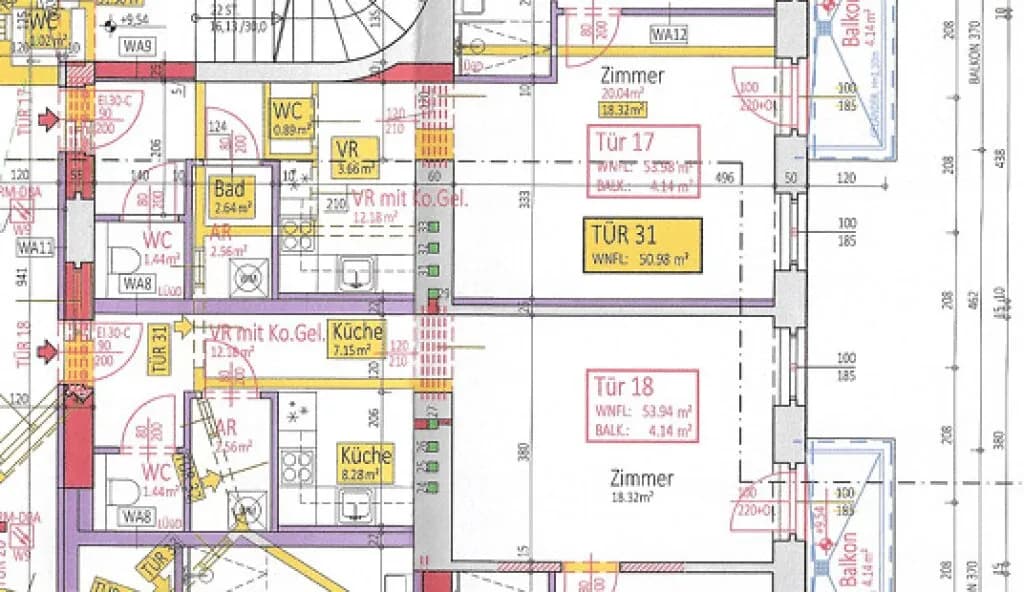 2-Zimmer-Wohnung kaufen in Wien – 50,98 m², € 195.000 – Bild 7 von 7