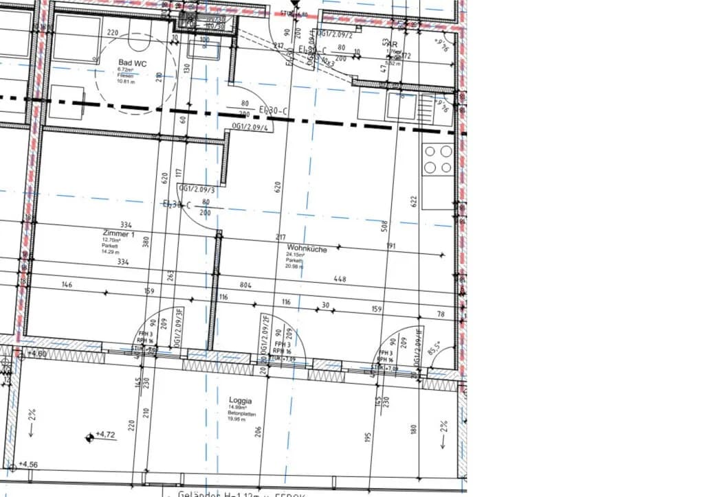 2-Zimmer-Wohnung mieten in Graz – 45,09 m², € 810 – Bild 14 von 14