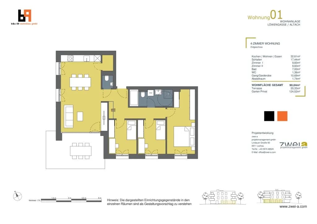 4-Zimmer-Wohnung kaufen in Feldkirch – 90,04 m², € 675.000 – Bild 8 von 9
