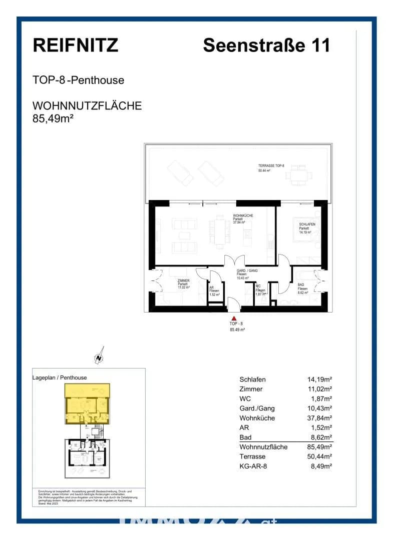2-Zimmer-Wohnung kaufen in Klagenfurt Land – 85,44 m², € 898.000 – Bild 5 von 5
