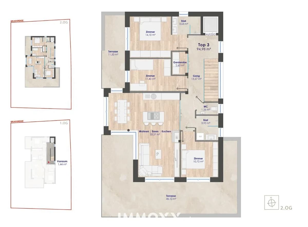 Wohnung kaufen in Leibnitz – 80 m² – Bild 4 von 5