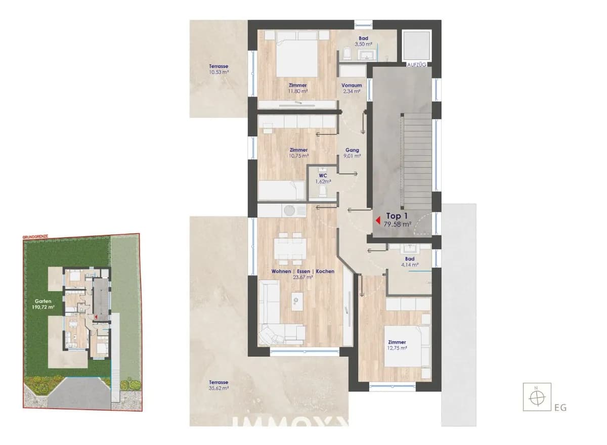 Wohnung kaufen in Leibnitz – 80 m² – Bild 5 von 5