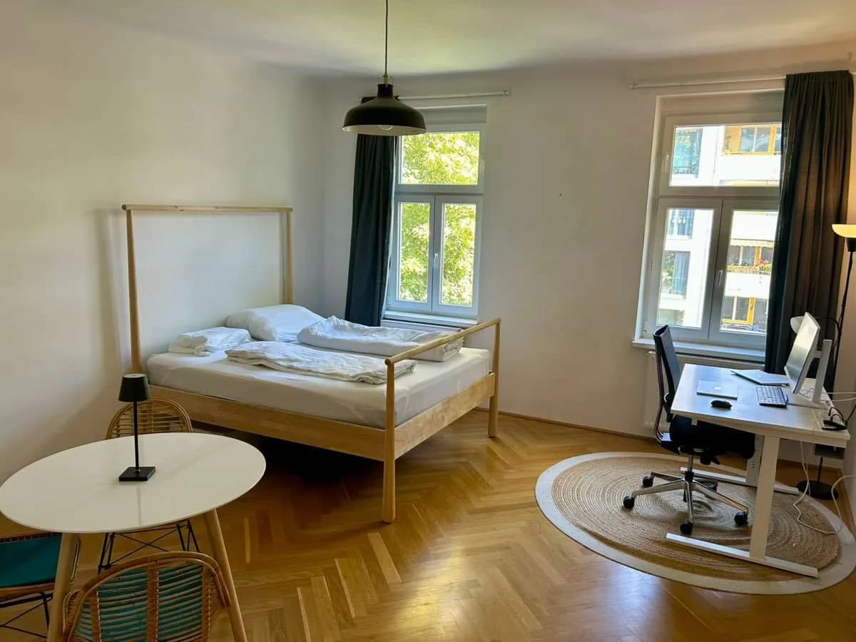 1-Zimmer-Immobilie mieten in Wien – 38 m², € 1.300