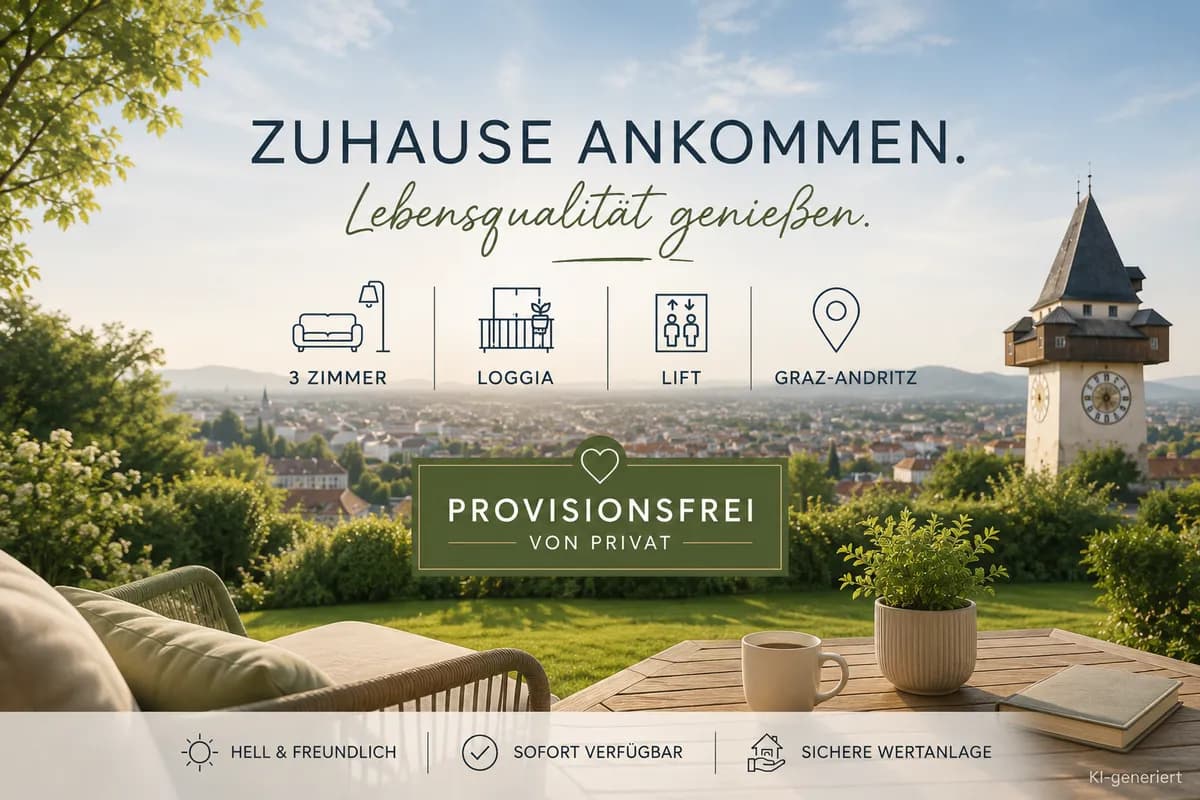 3-Zimmer-Wohnung kaufen in Graz – 73 m², € 350.000 – Bild 2 von 13