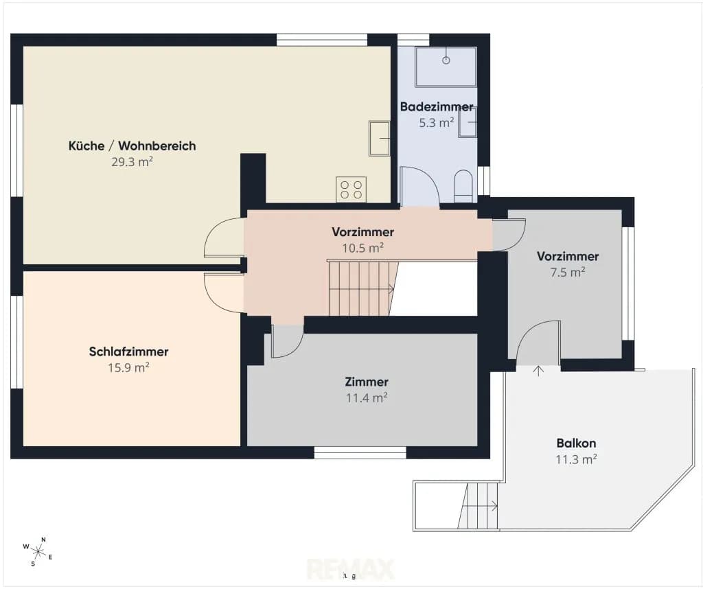 5-Zimmer-Haus kaufen in Mistelbach – 122 m², € 415.000 – Bild 33 von 35