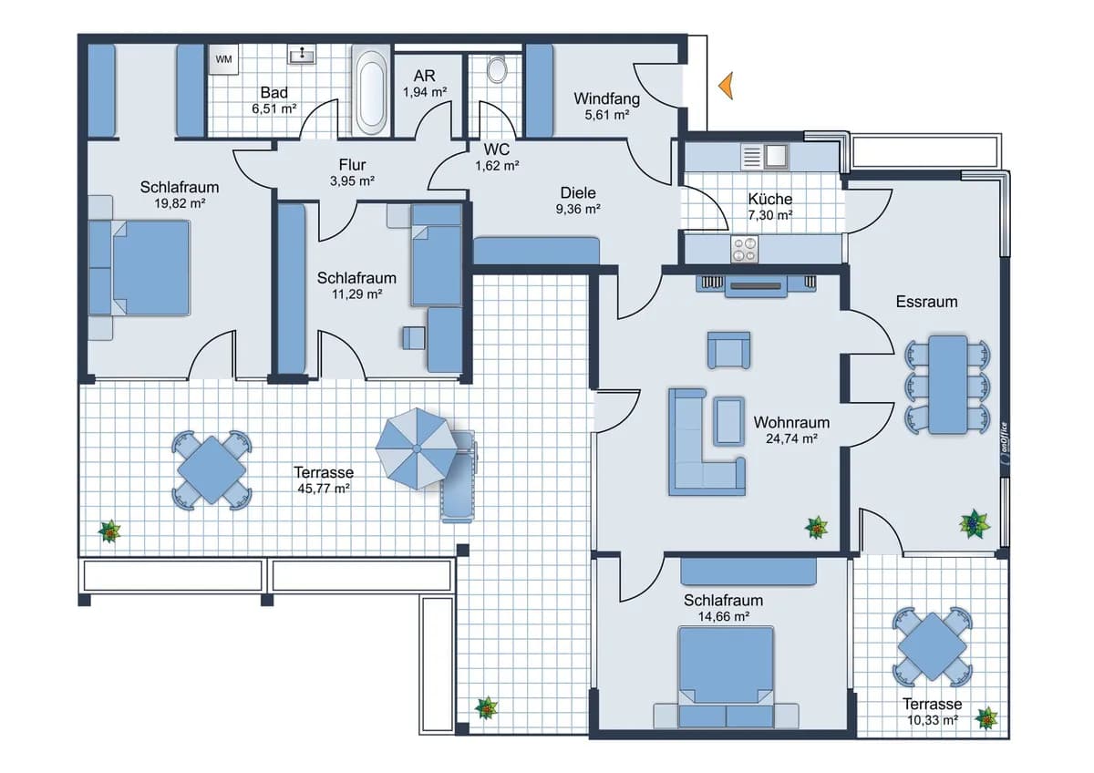 5-Zimmer-Wohnung kaufen in Gmunden – 125 m², € 339.000 – Bild 18 von 19