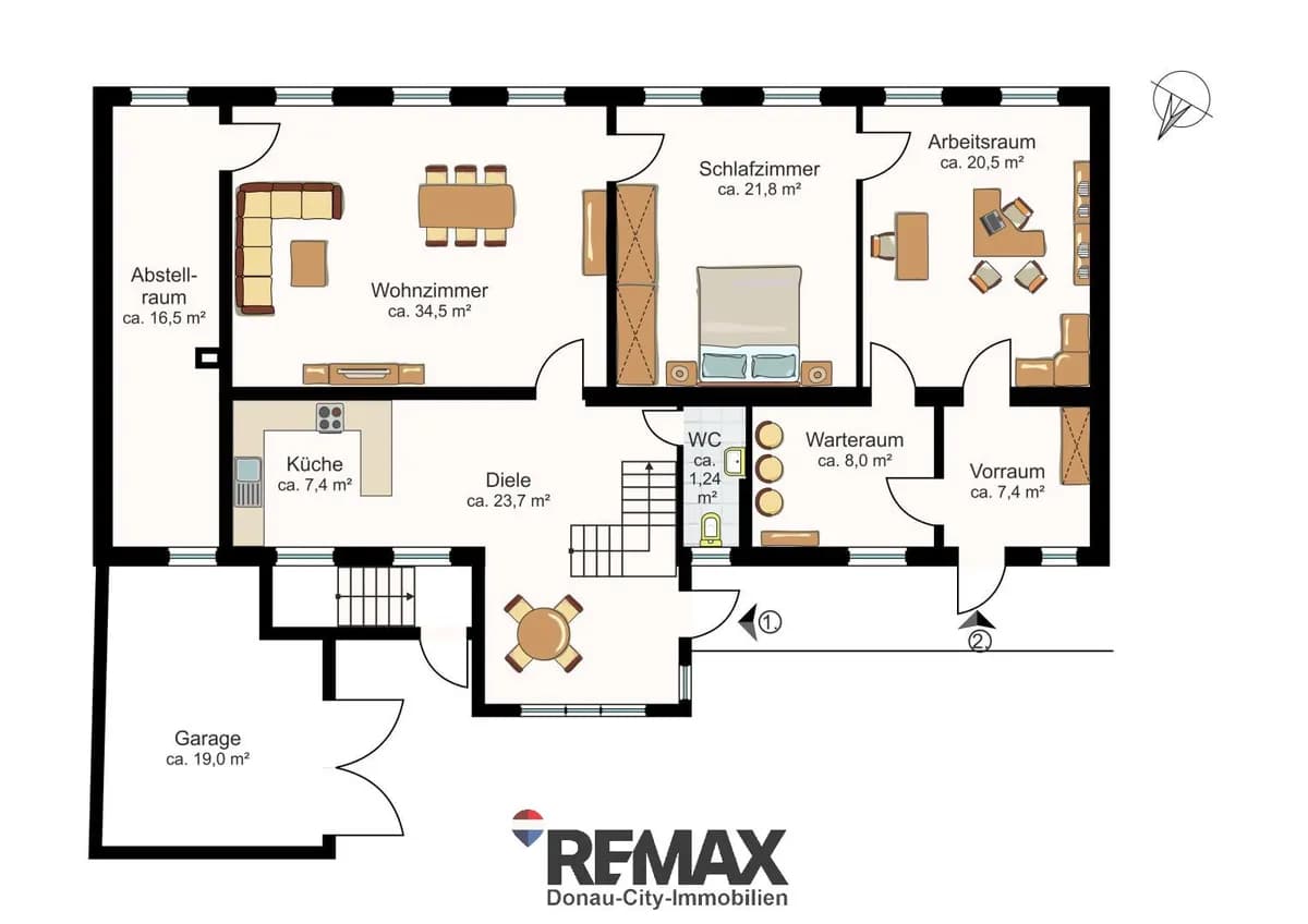 7-Zimmer-Gewerbeimmobilie kaufen in Mödling – 218,1 m², € 950.000 – Bild 27 von 30