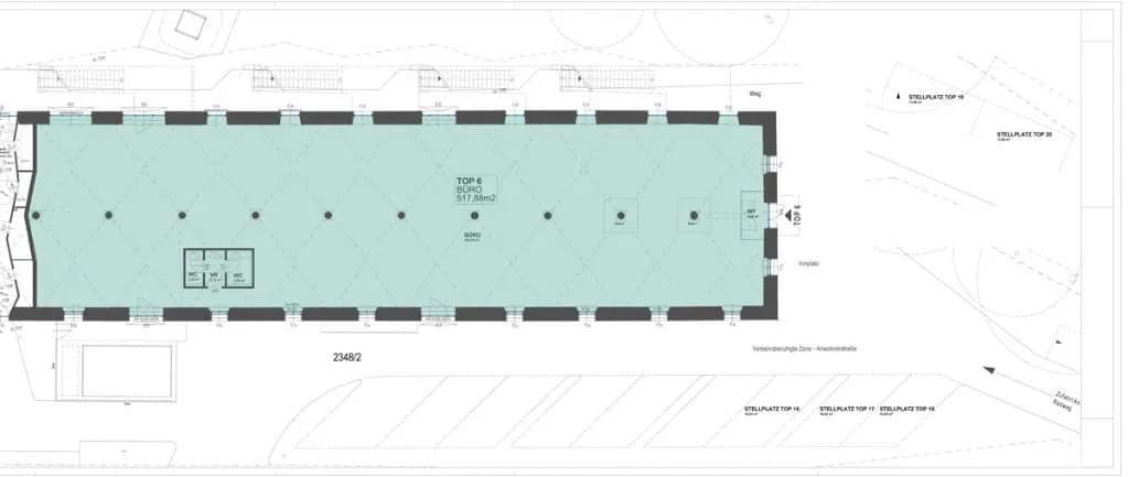 Gewerbeimmobilie mieten in Salzburg Stadt – 518 m², € 11.744 – Bild 5 von 6